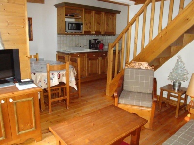 Intérieur cosy, ambiance chalet