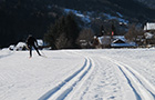 Ski de fond à Bozel